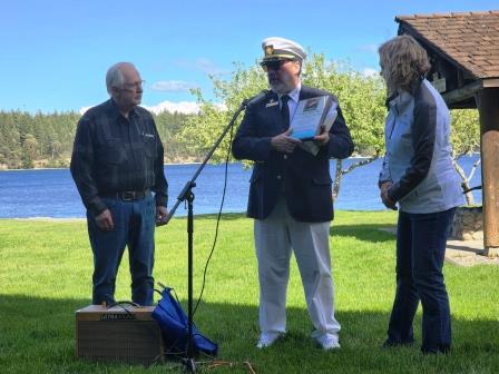 a rededication of Island Home