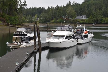 Three SYC Boats on the Dock