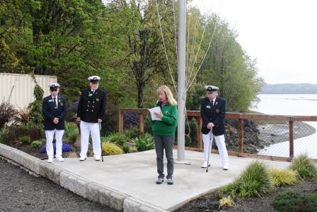 Linda Shrum provided a remembrance of those passed