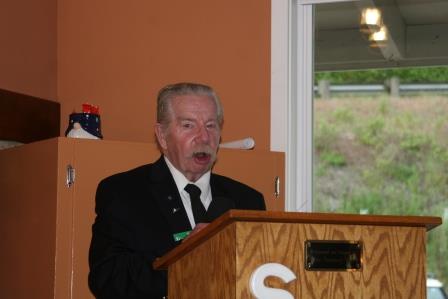 Commdore Jim Ross gives his report